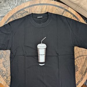 COPY - Balenciaga Black Graphic T-Shirt
